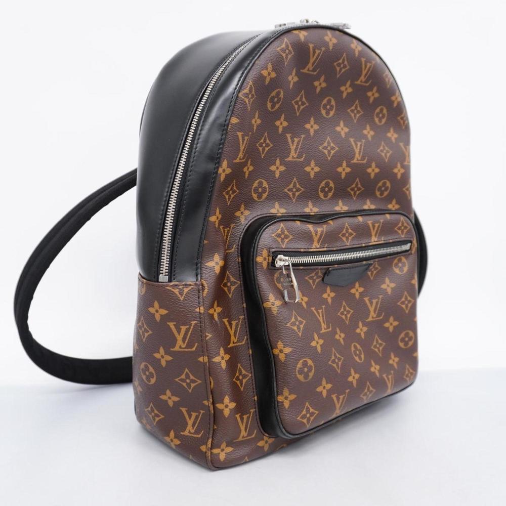 LOUIS VUITTON Rucksack Monogram Macassar Josh M41530 Brown Men's - Picture 2 of 10